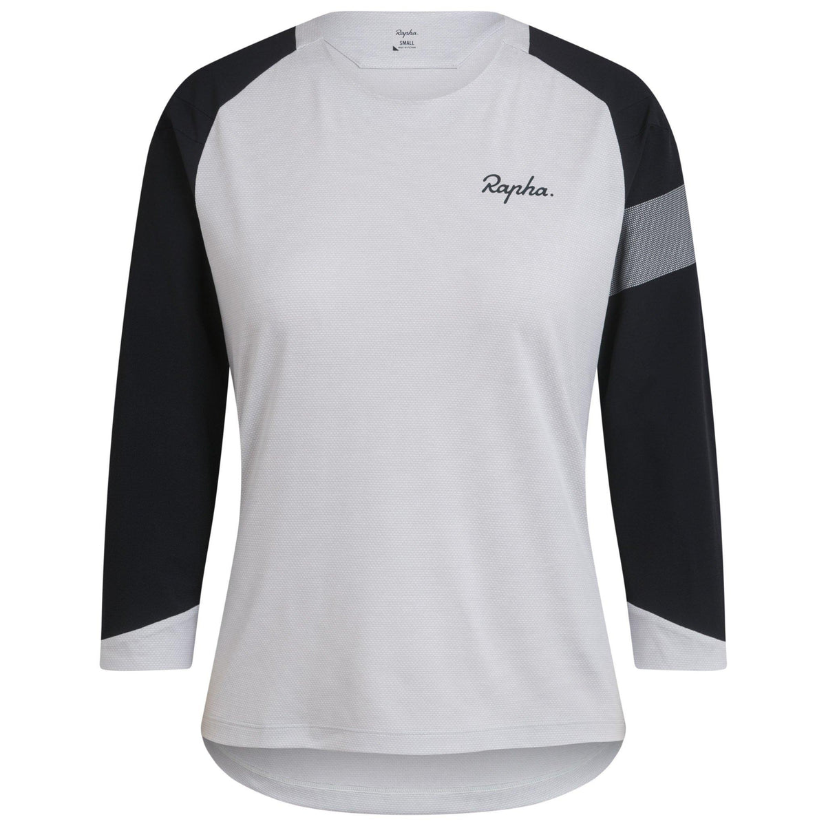 Women's Trail 3/4 Sleeve Jersey - Light Grey/Black