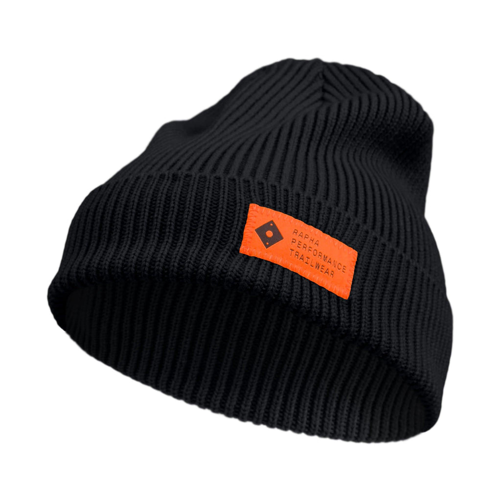 Trail Beanie - Black/Orange