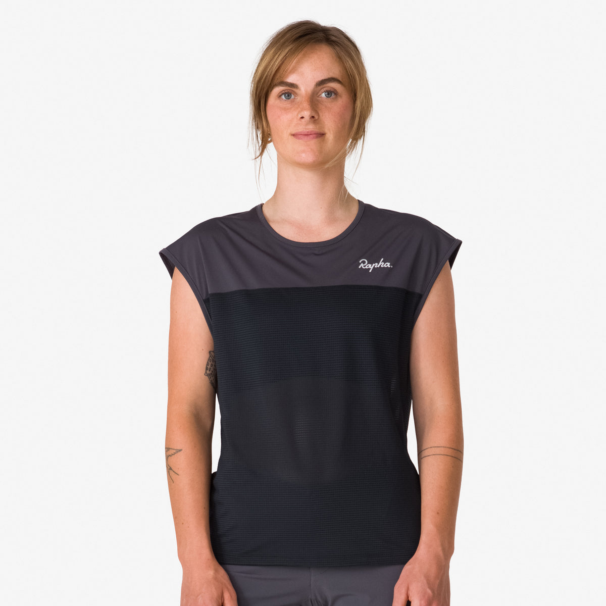 Women's Trail Lightweight Tank - Grey/Black