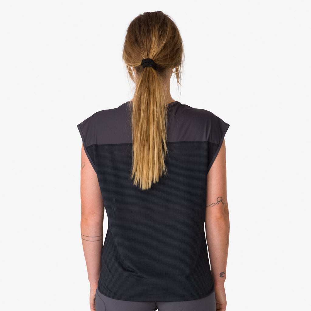 Women's Trail Lightweight Tank - Grey/Black