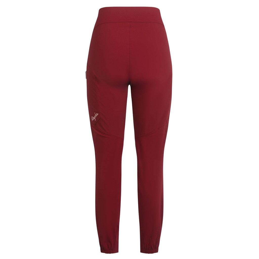 Women's Trail Lightweight Pants - Dark Red/Pistachio