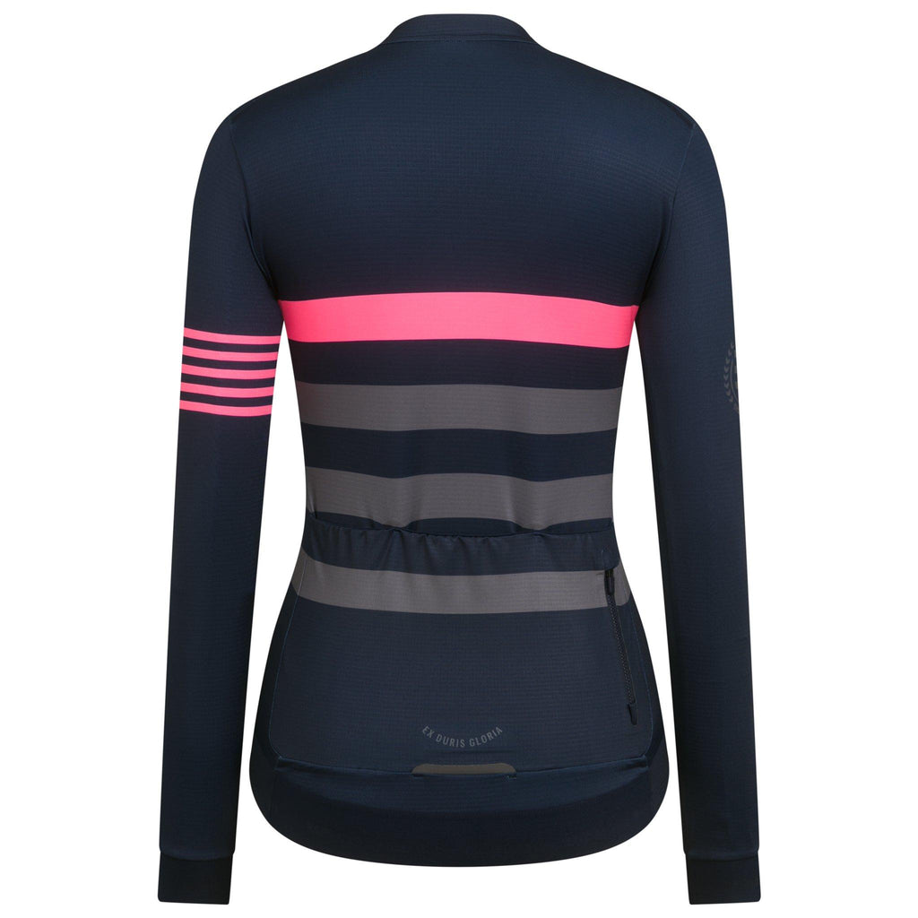 RCC Women's Pro Team Long Sleeve Jersey - Dark Navy