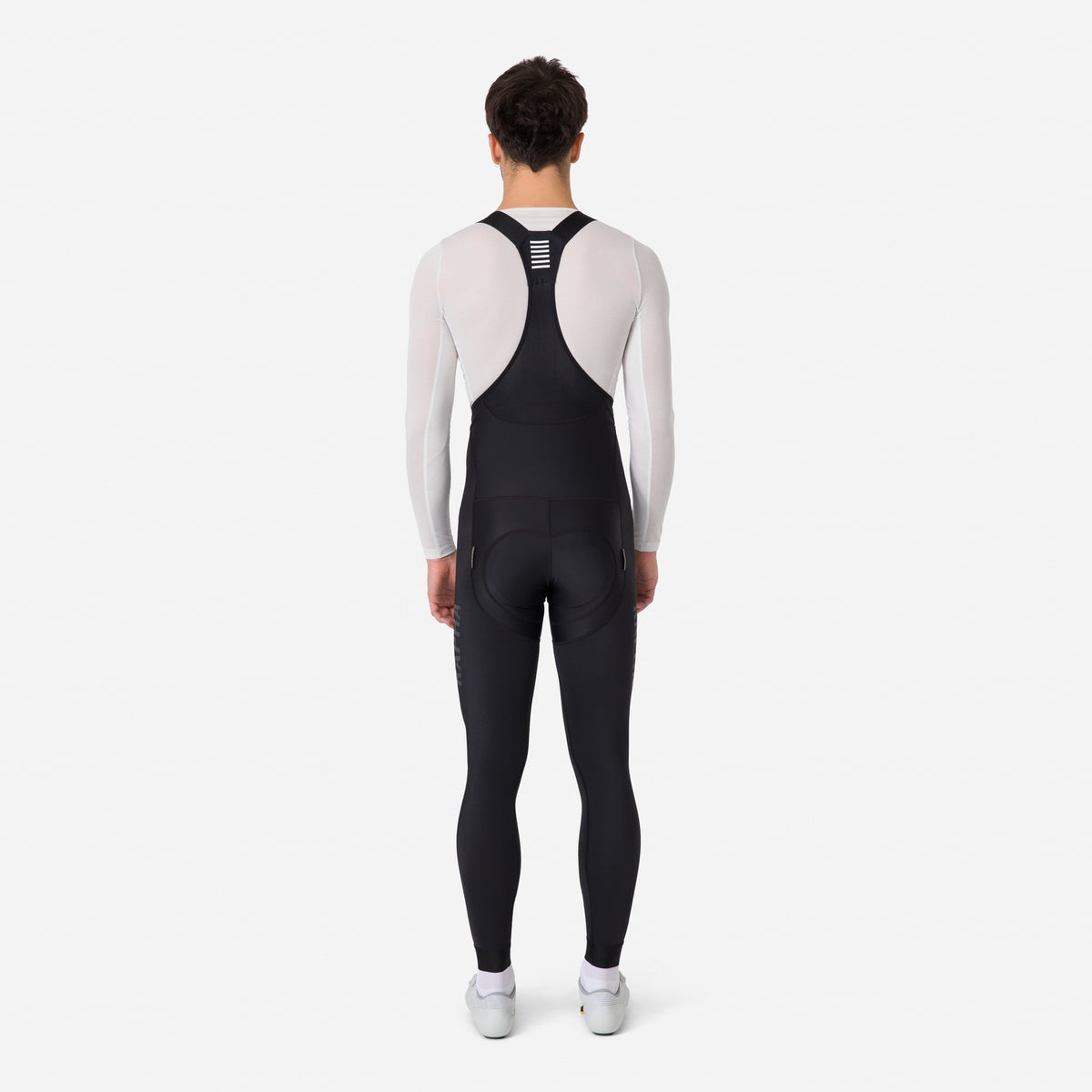 Men's Pro Team Lightweight Tights with Pad - Black/Black