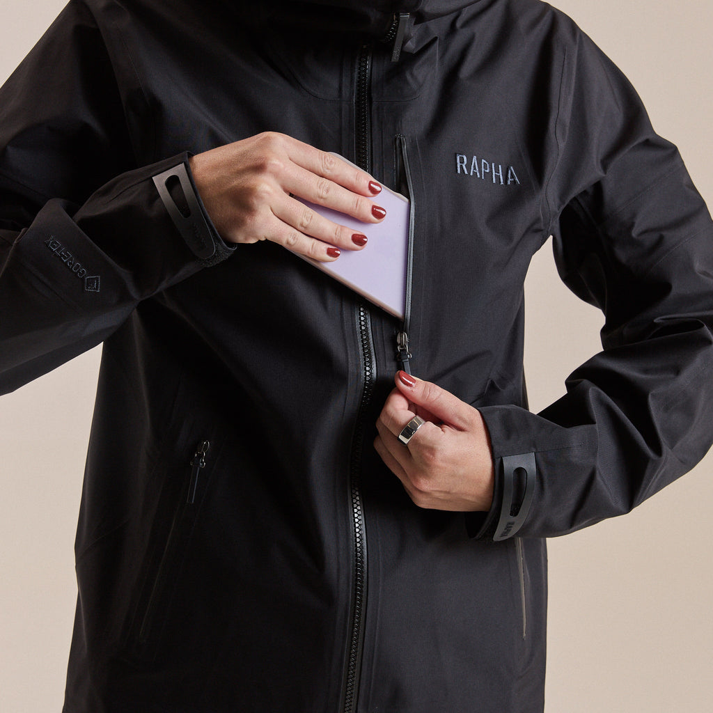 Women's Trail Gore-Tex Jacket - Black/Dark Grey