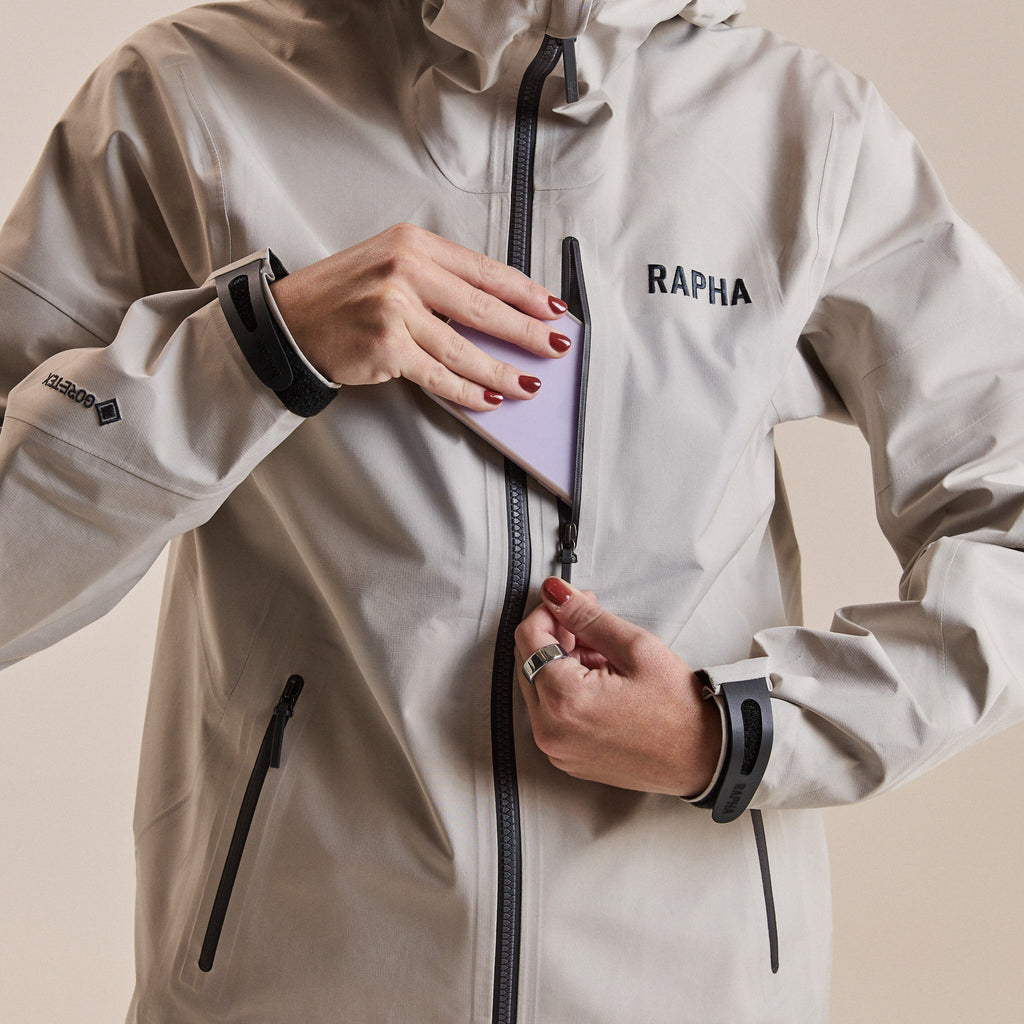 Women's Trail Gore-Tex Jacket - Silver/Dark Grey