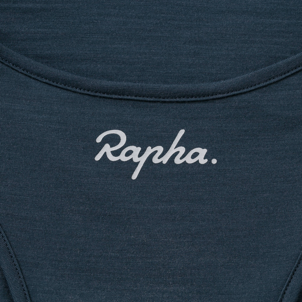 Women's Trail Merino Tank - Deep Blue/Black