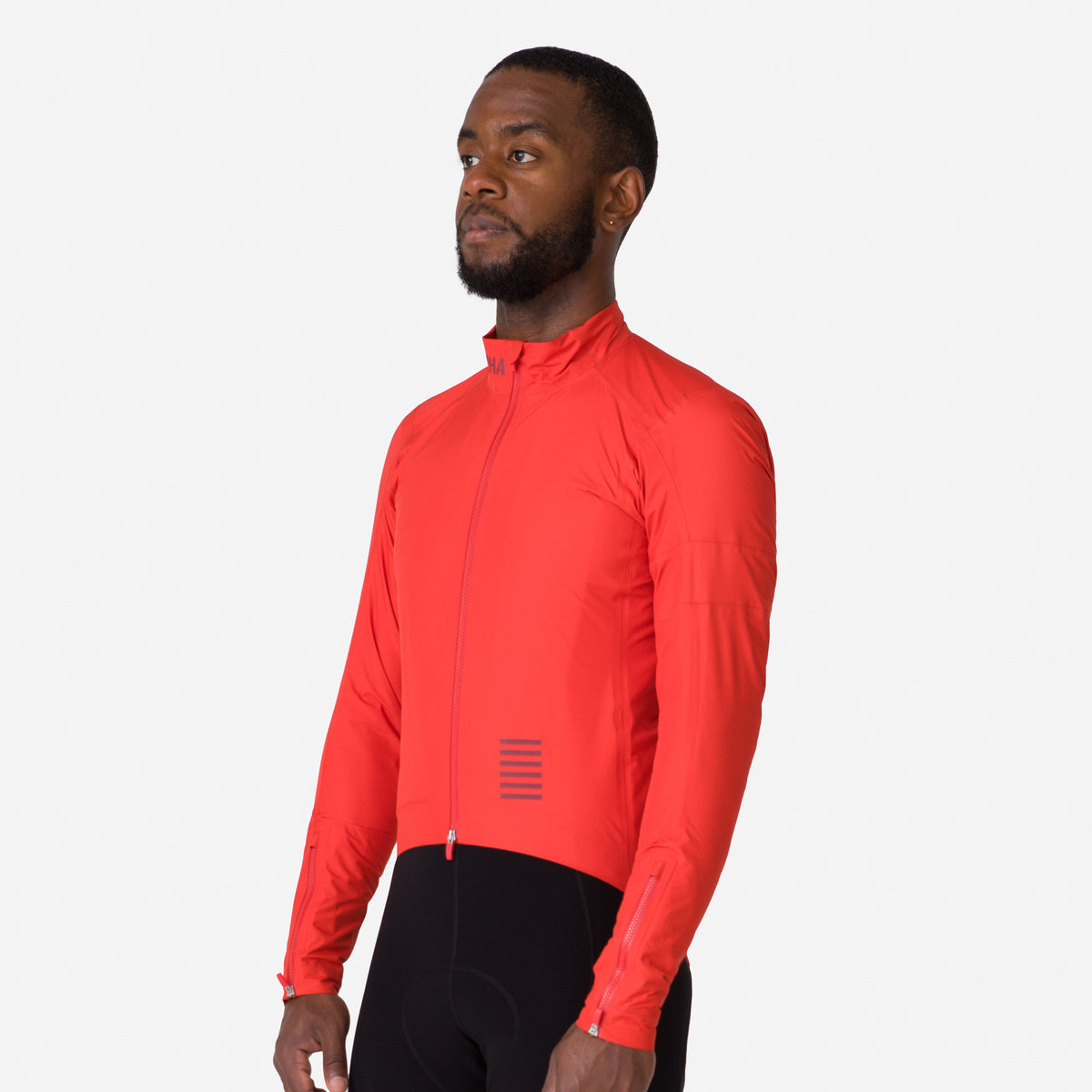 Men's Pro Team Insulated GORE-TEX Rain Jacket - Red/Dark Red