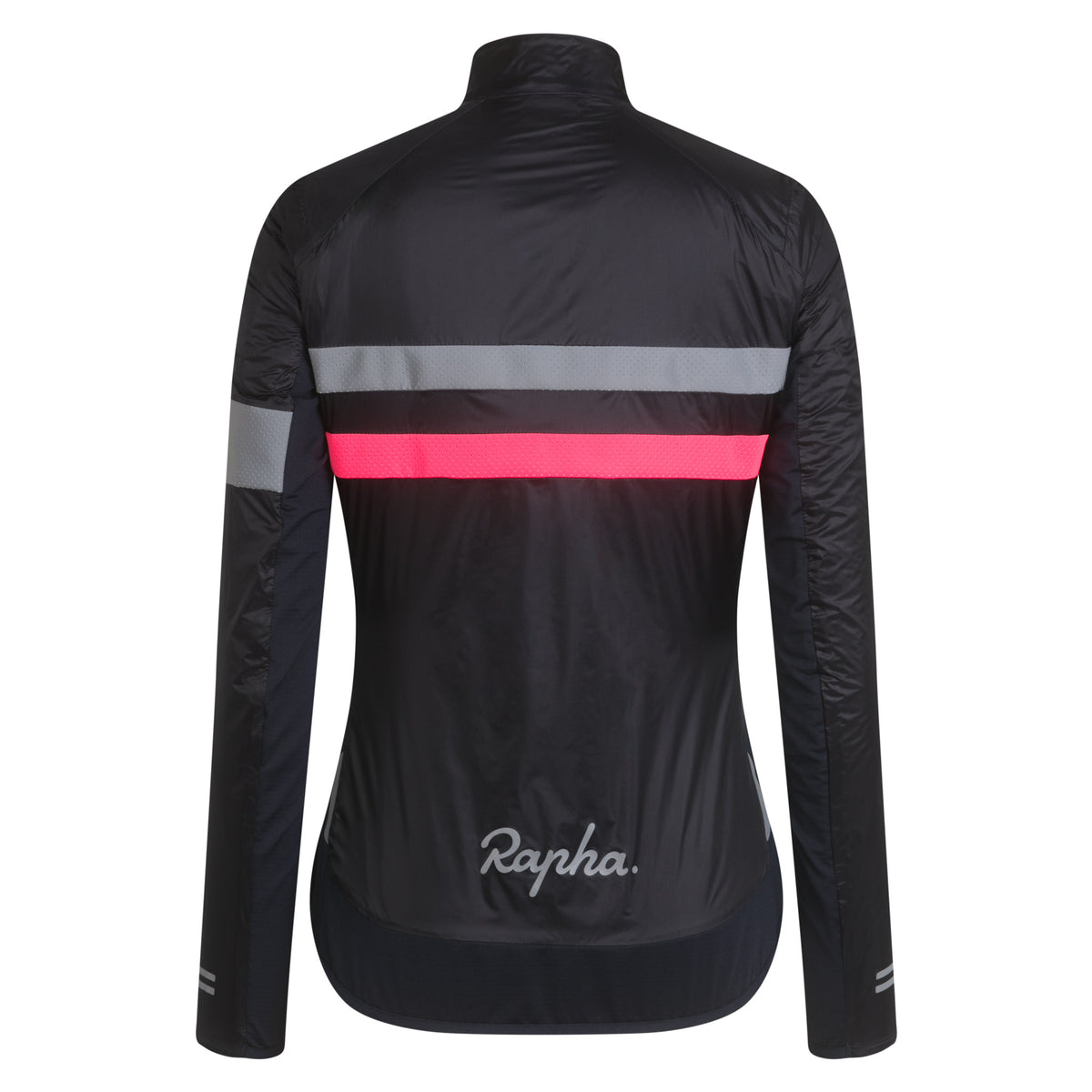 Women's Brevet Insulated Jacket - Dark Navy/High-Vis Pink/White