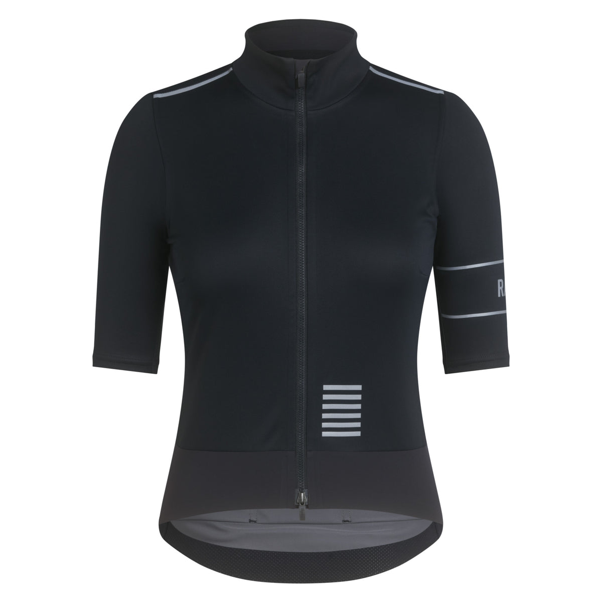 Women's Pro Team Windstopper Jersey - Black/Silver