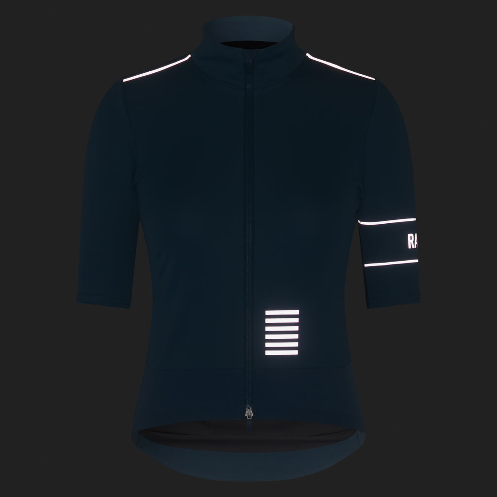 Women's Pro Team Windstopper Jersey - Provincial Blue / Silver Reflective