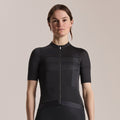Women's Brevet Lightweight Jersey III - Black/Black Reflective