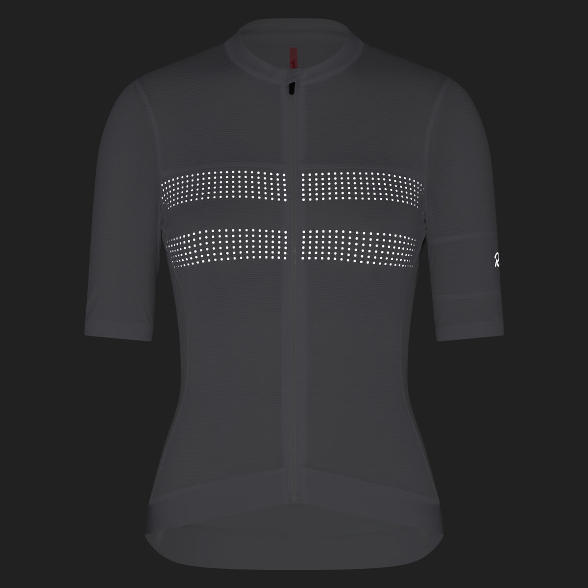 Women's Brevet Lightweight Jersey III - White/Silver Reflective
