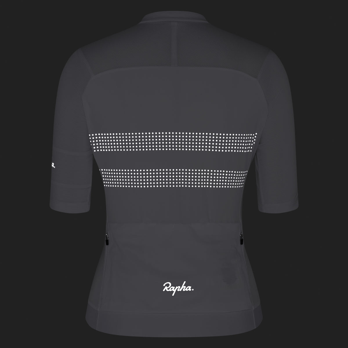 Women's Brevet Lightweight Jersey III - White/Silver Reflective