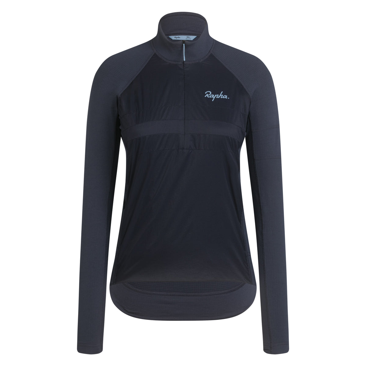 Women's Explore Zip Neck Pullover - Dark Grey/Dark Navy