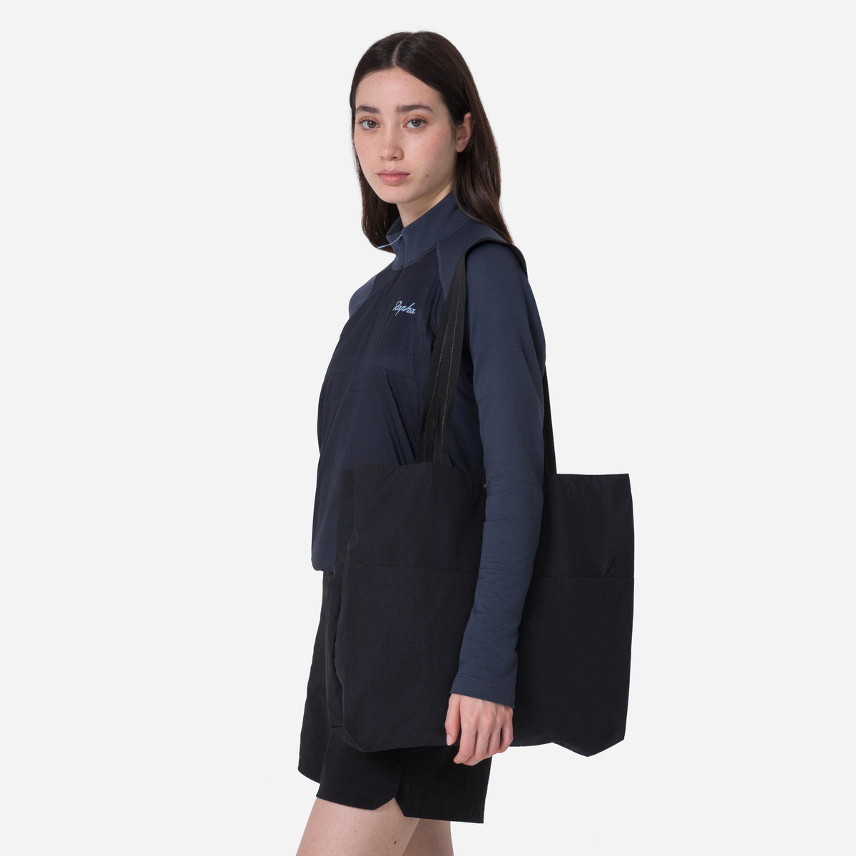 Women's Explore Zip Neck Pullover - Dark Grey/Dark Navy