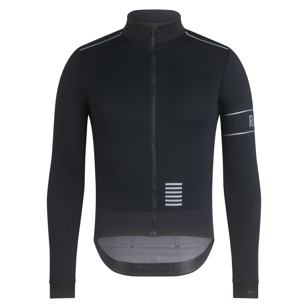 Men's Pro Team LS Windstopper Jersey - Black/Black