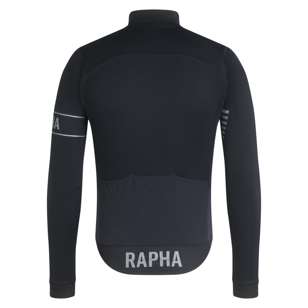 Men's Pro Team LS Windstopper Jersey - Black/Black