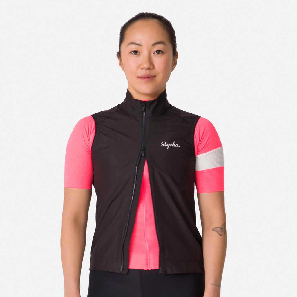 Women's Core Gilet - Black/White
