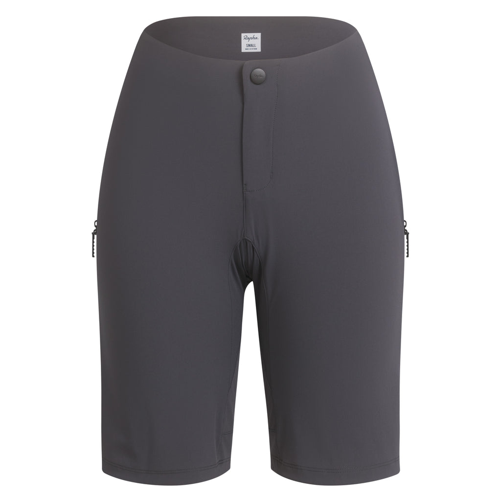 Women's Trail Lightweight Shorts - Dark Grey/Black