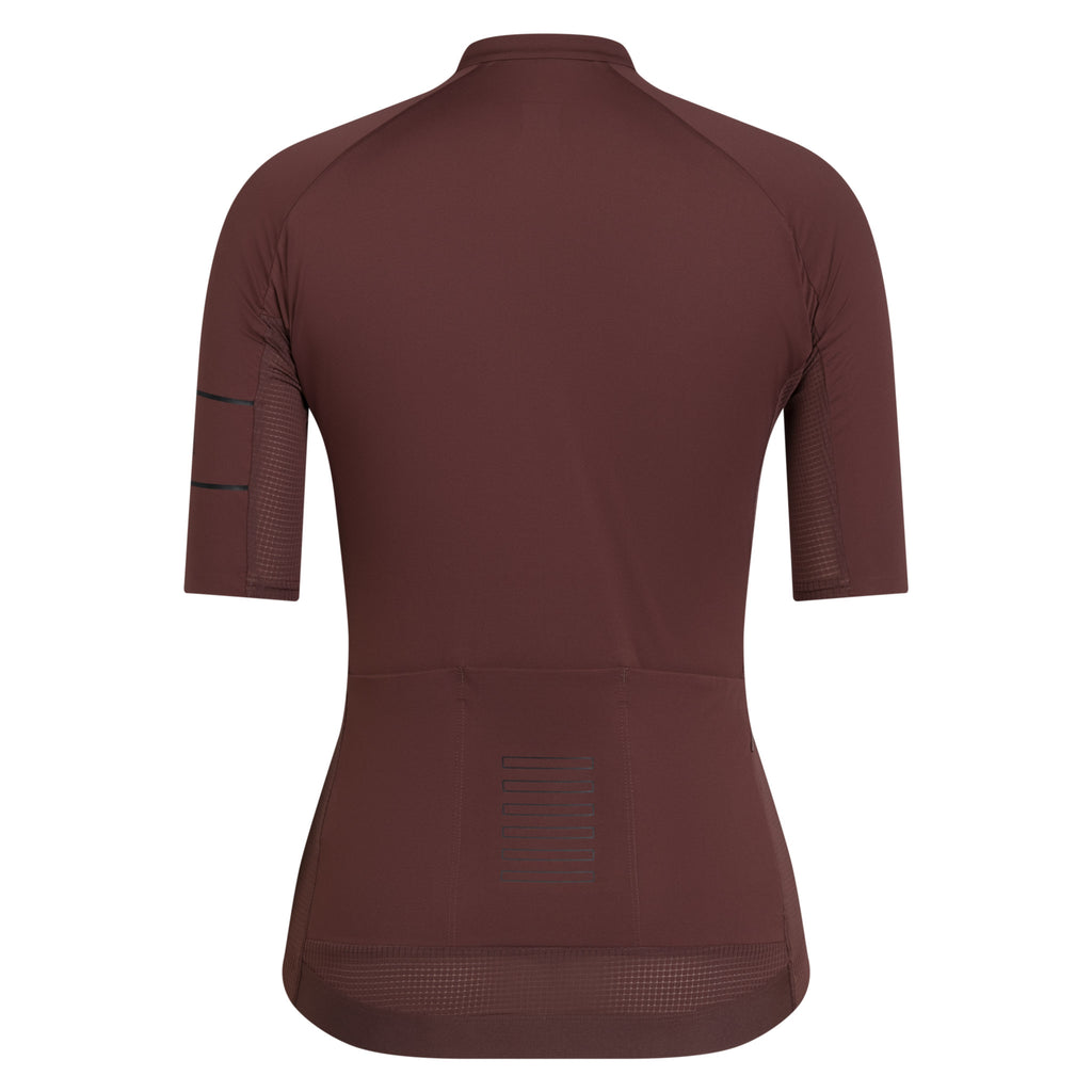 Women's Pro Team Lightweight Jersey - Walnut Brown/Black