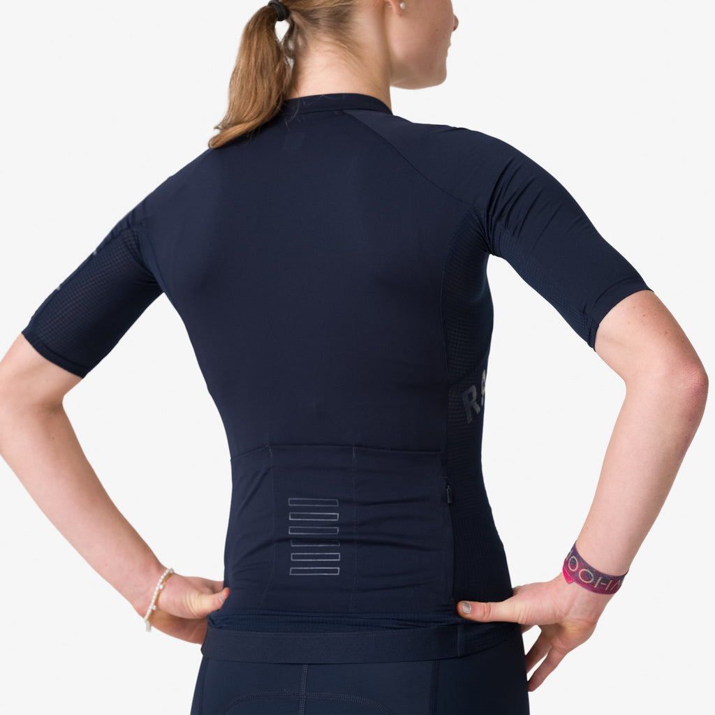 Women's Pro Team Lightweight Jersey - Dark Navy/Black
