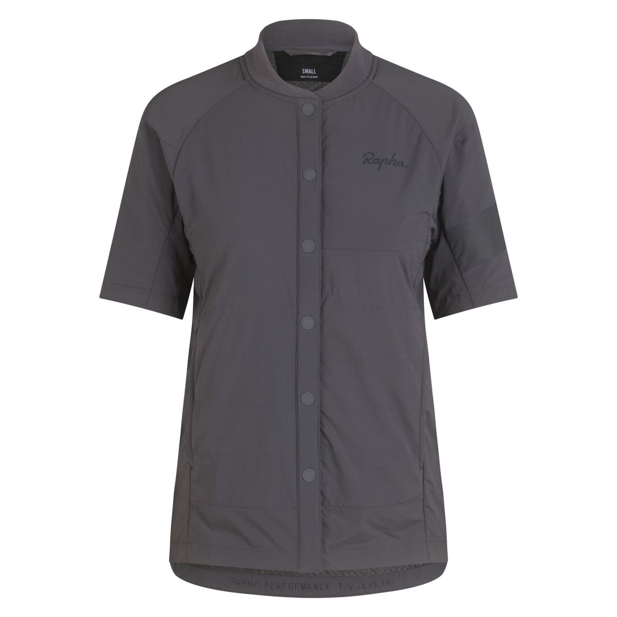 Women's Trail Insulated Short Sleeve Jacket - Dark Grey/Black
