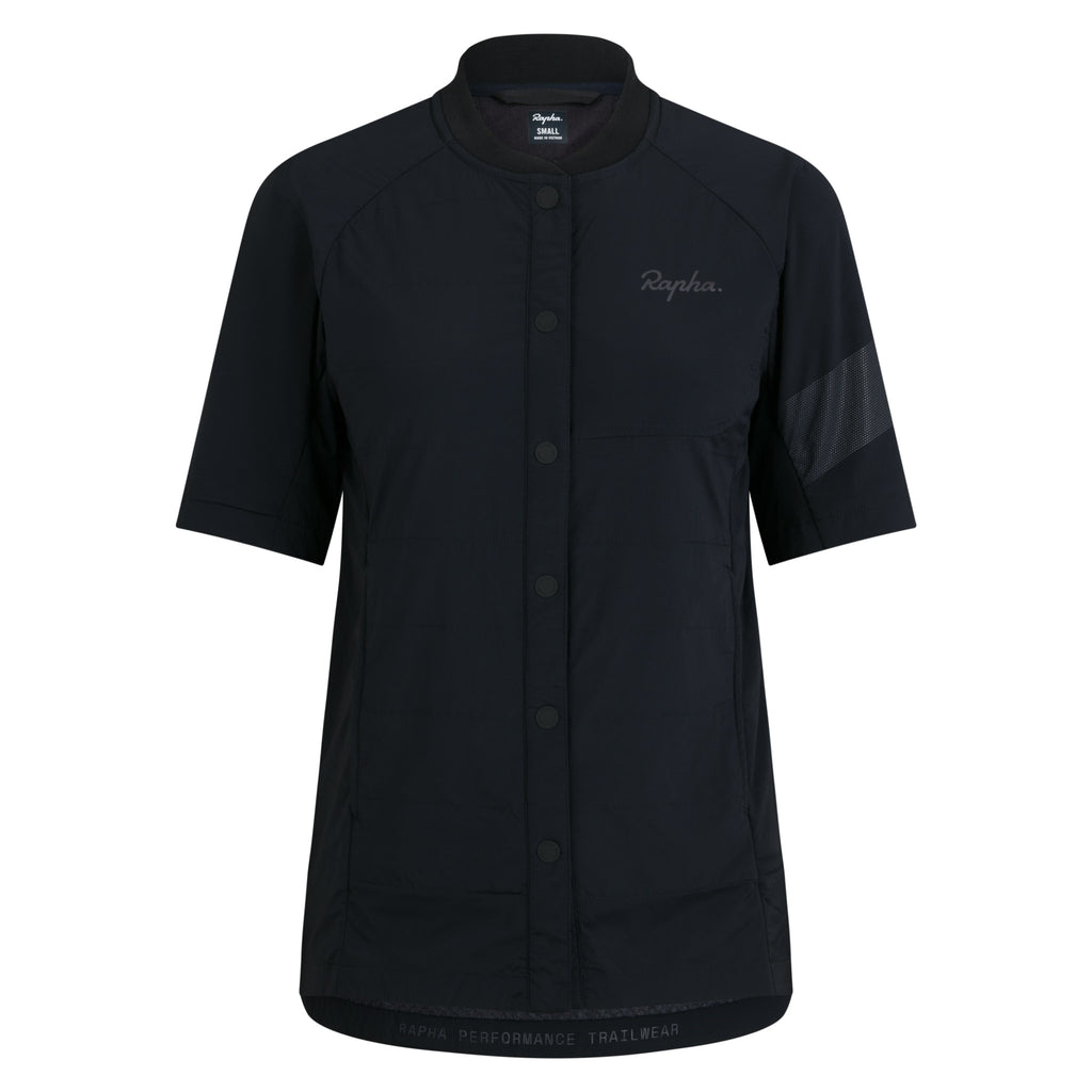 Women's Trail Insulated Short Sleeve Jacket - Black/Black