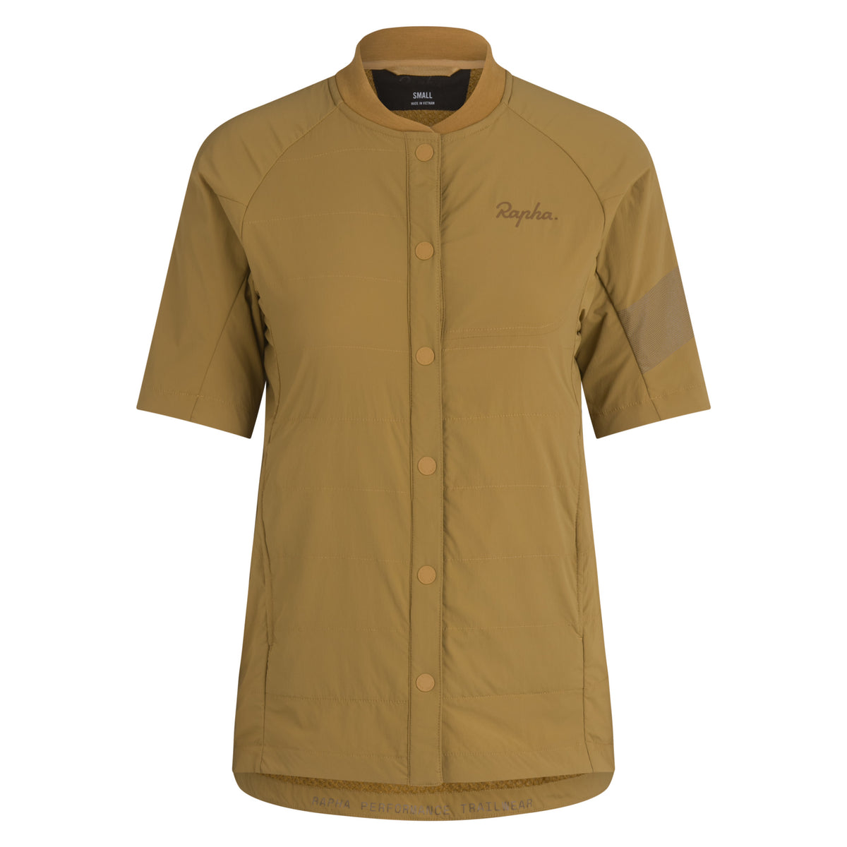 Women's Trail Insulated Short Sleeve Jacket - Faded Gold / Brown