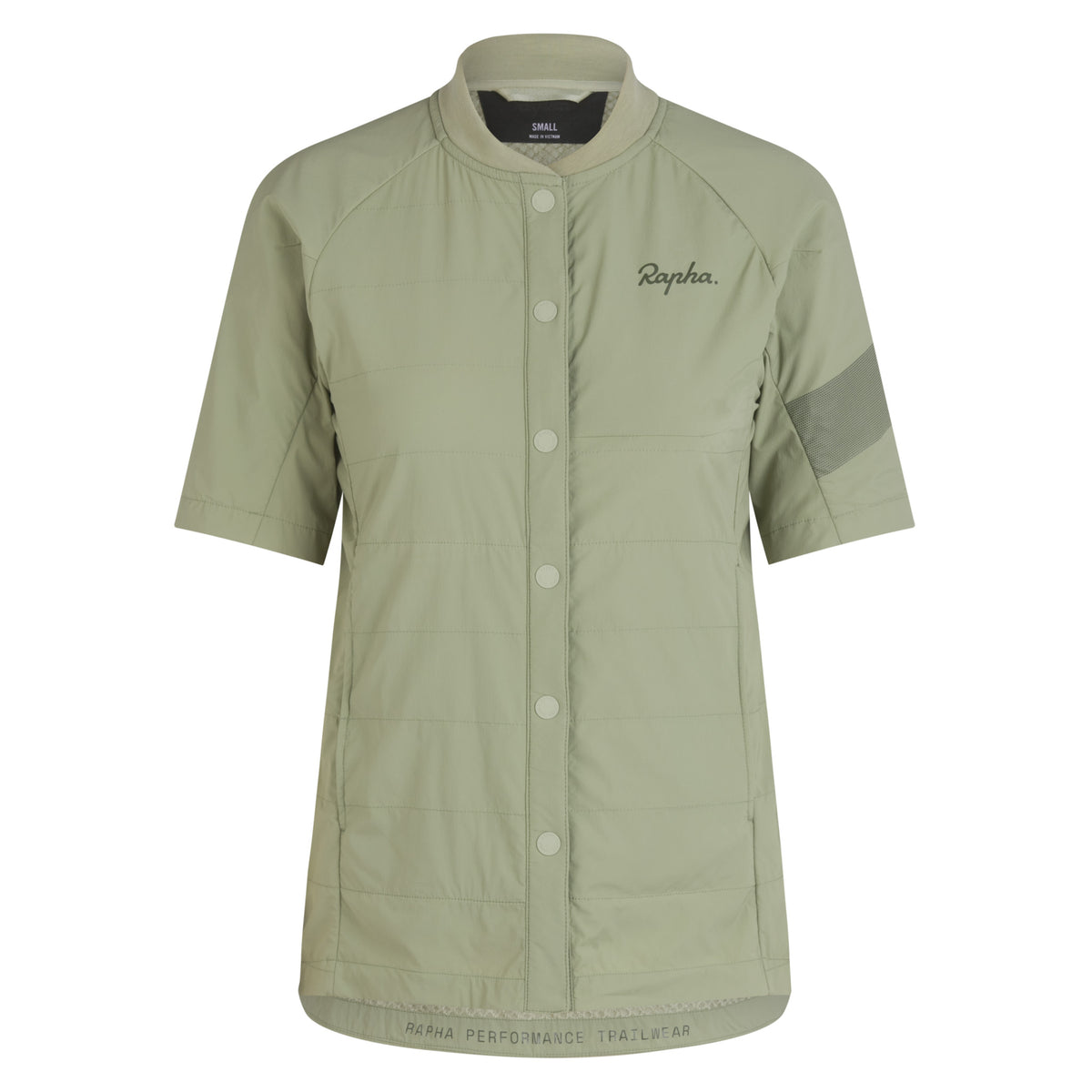 Women's Trail Insulated Short Sleeve Jacket - Olive Green/Deep Olive Green