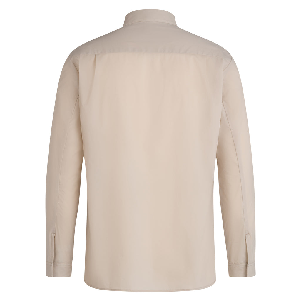 Men's Rapha + Snow Peak DWR Light Shirt - Stone/Off-White