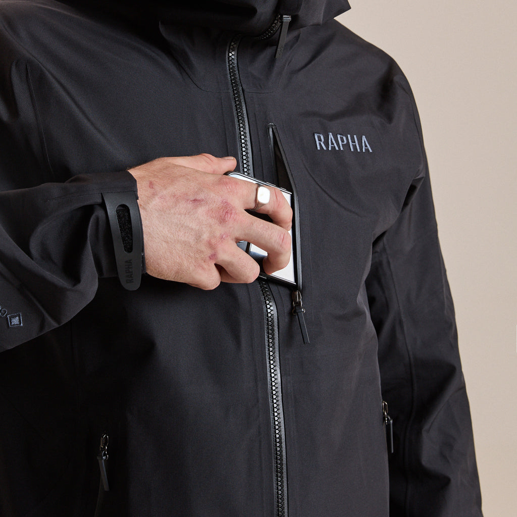 Men's Trail Gore-Tex Jacket - Black/Dark Grey