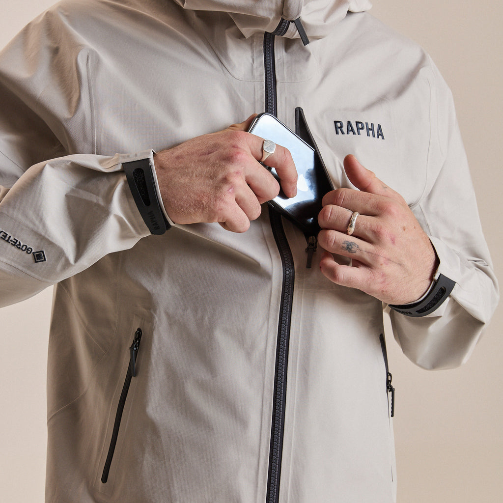 Men's Trail Gore-Tex Jacket - Silver/Dark Grey