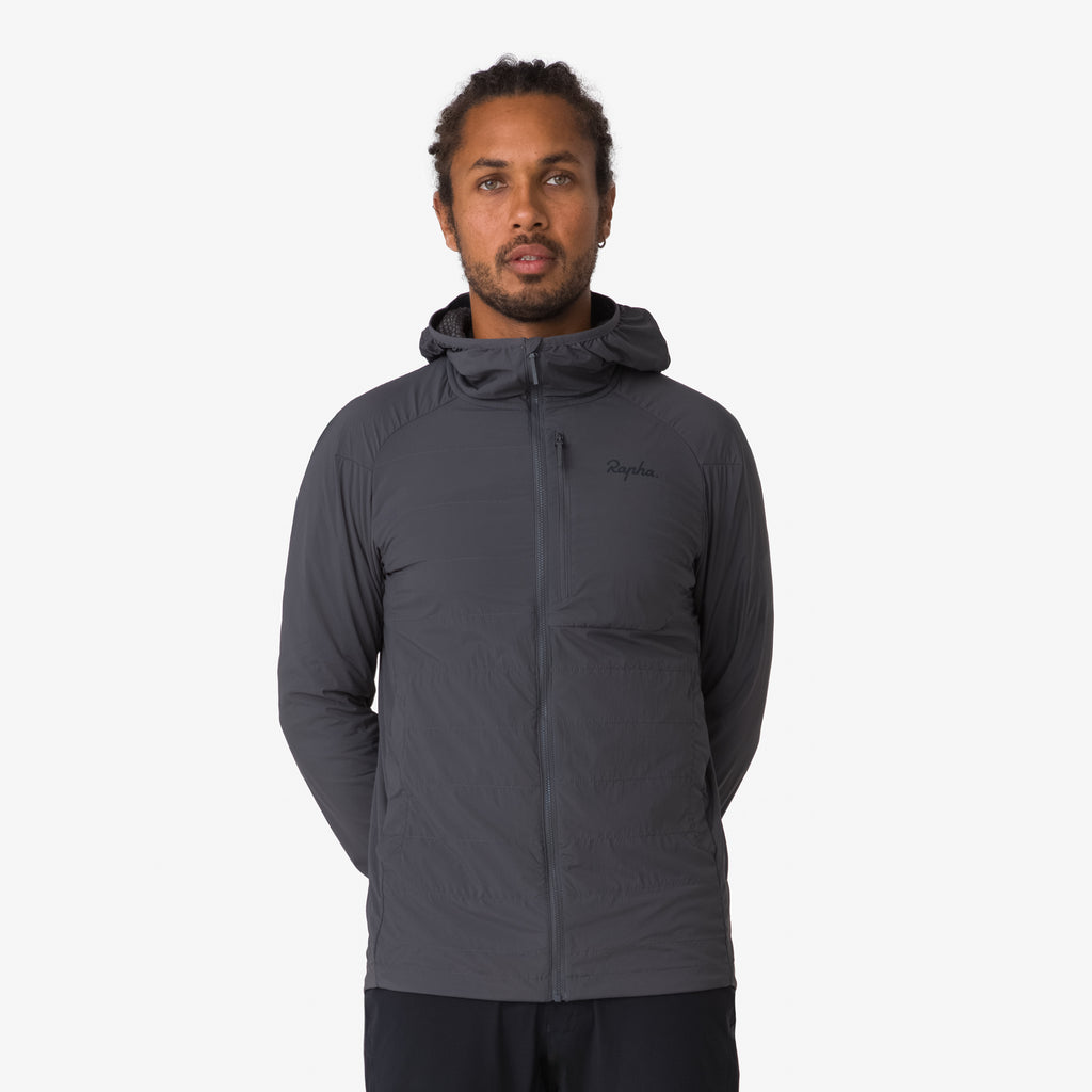 Men's Trail Insulated Jacket - Dark Grey/Black