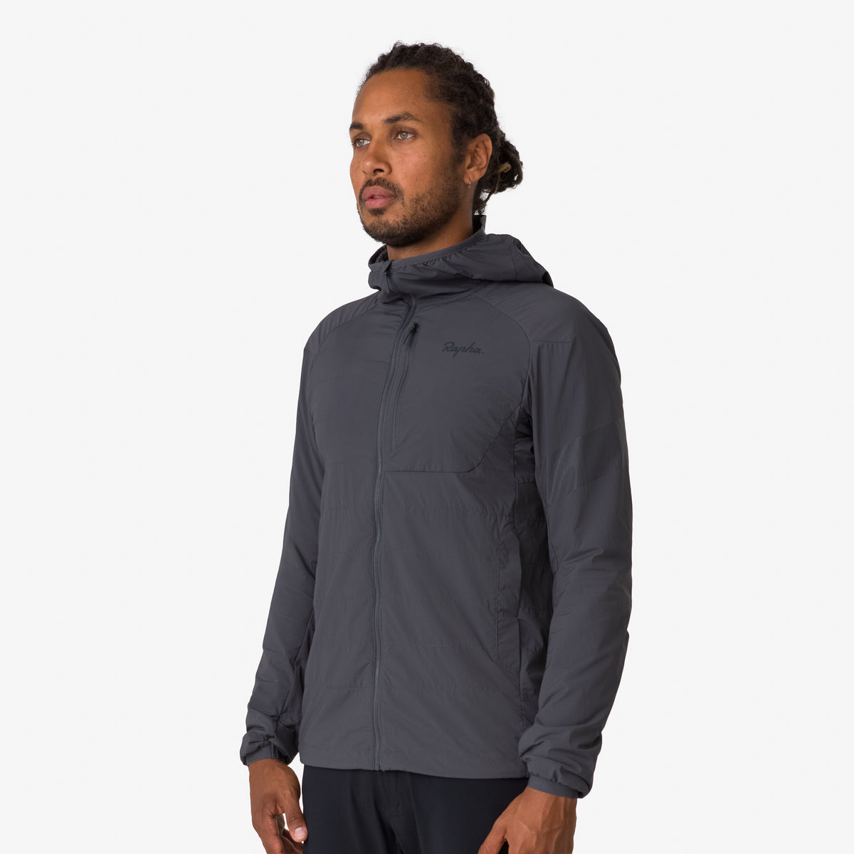 Men's Trail Insulated Jacket - Dark Grey/Black