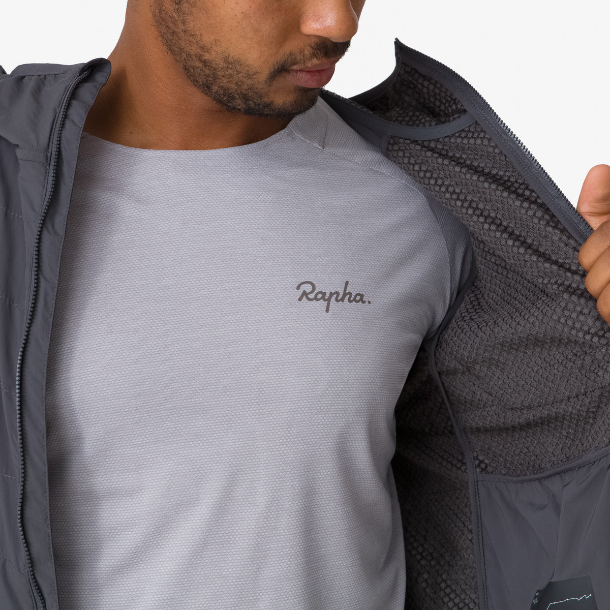 Men's Trail Insulated Jacket - Dark Grey/Black