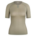 Women's Lightweight Base Layer - Short Sleeve - Khaki/Khaki