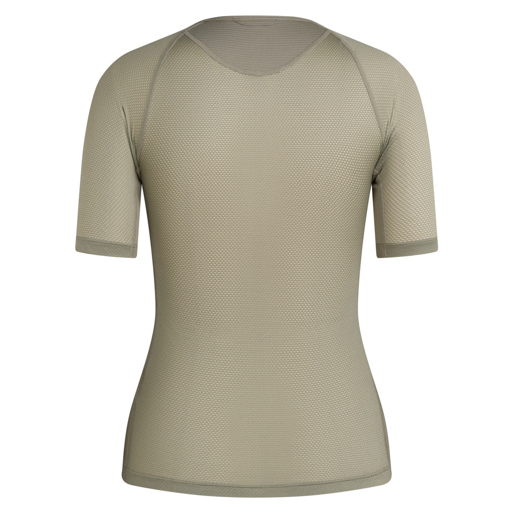 Women's Lightweight Base Layer - Short Sleeve - Khaki/Khaki