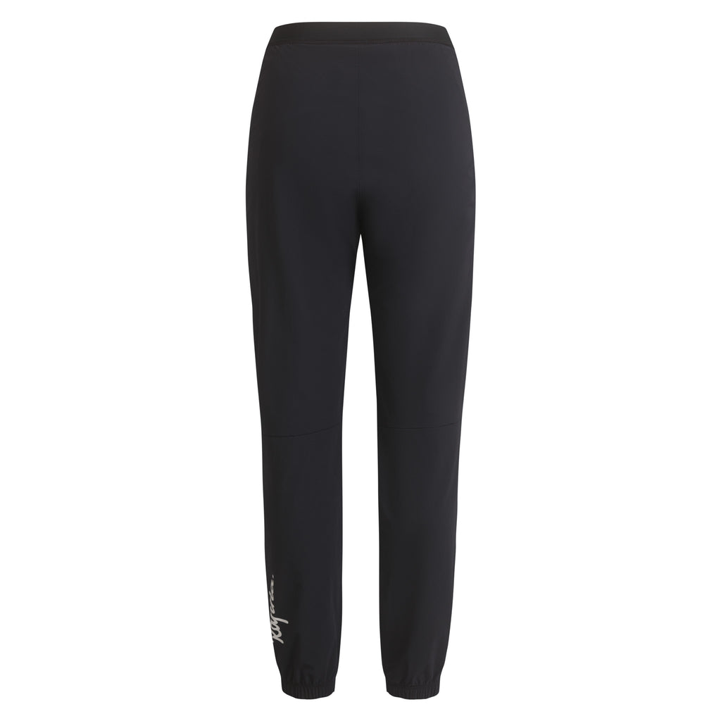 Women's Riding Pants with Pad - Black/White