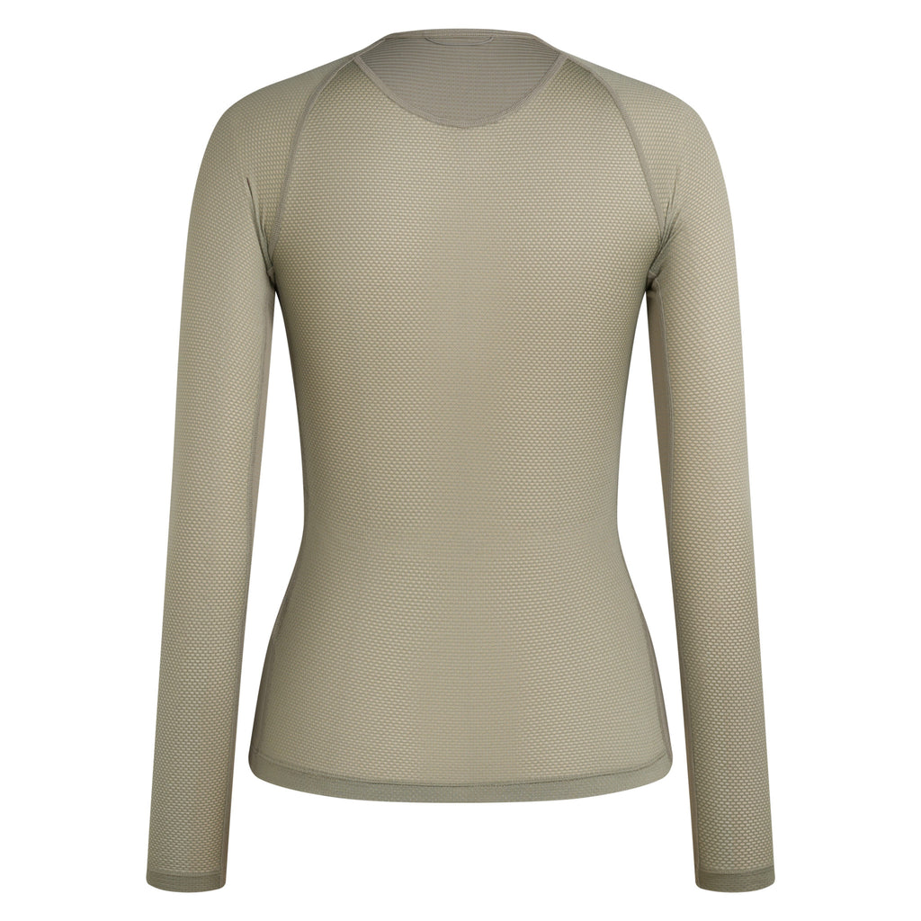Women's Lightweight Base Layer - Long Sleeve - Khaki / Khaki