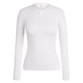 Women's Lightweight Base Layer - Long Sleeve - White / White