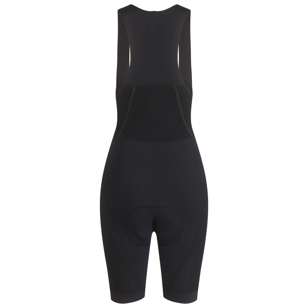 Women's Indoor Training Bib Shorts - Black