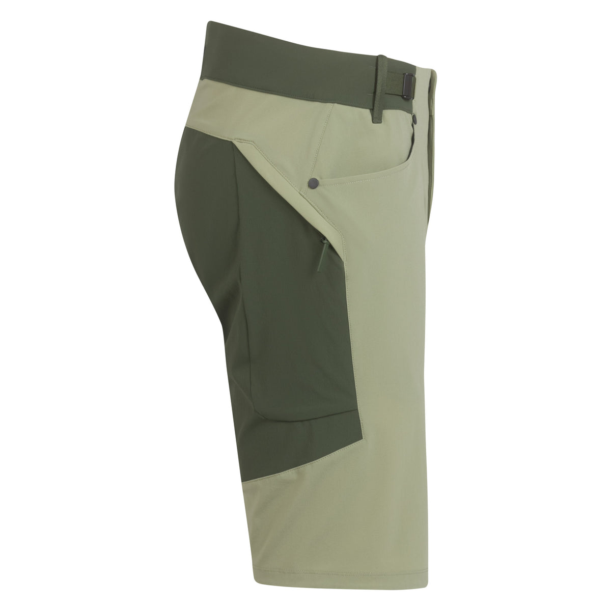 Men's Trail Lightweight Shorts - Olive Green/Deep Olive Green