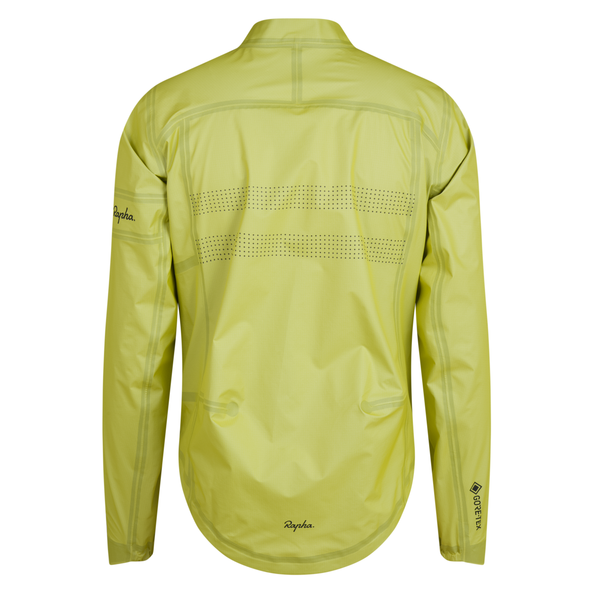 Men's Brevet Gore-Tex Rain Jacket - Chartreuse/Black