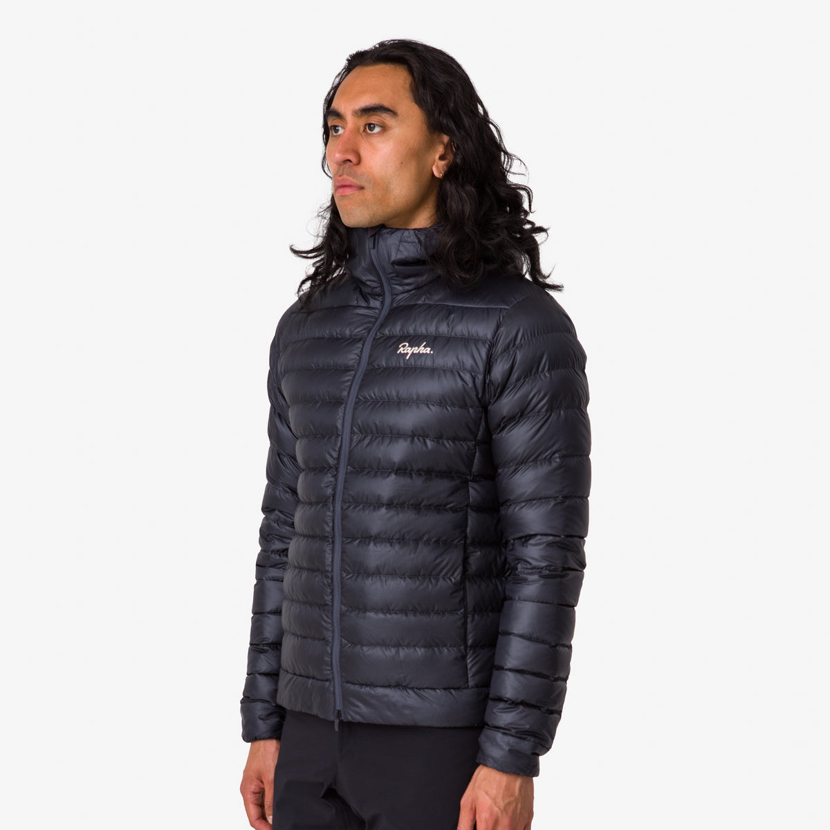 Men's Explore Down Jacket - Black/Dark Navy