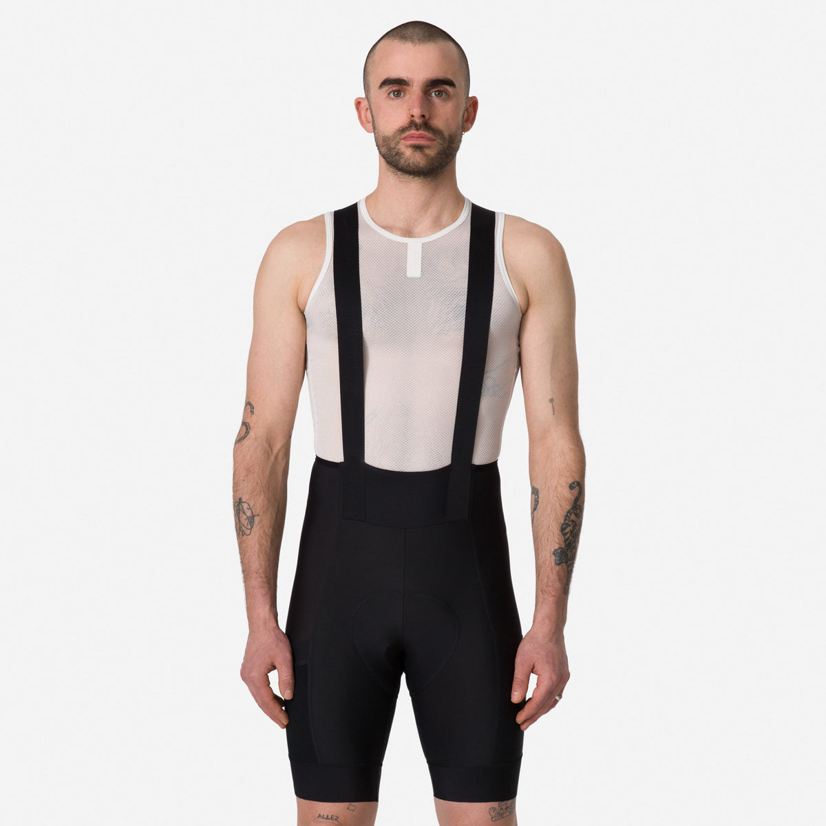 Men's Brevet Element Cargo Bib Shorts - Black/Black