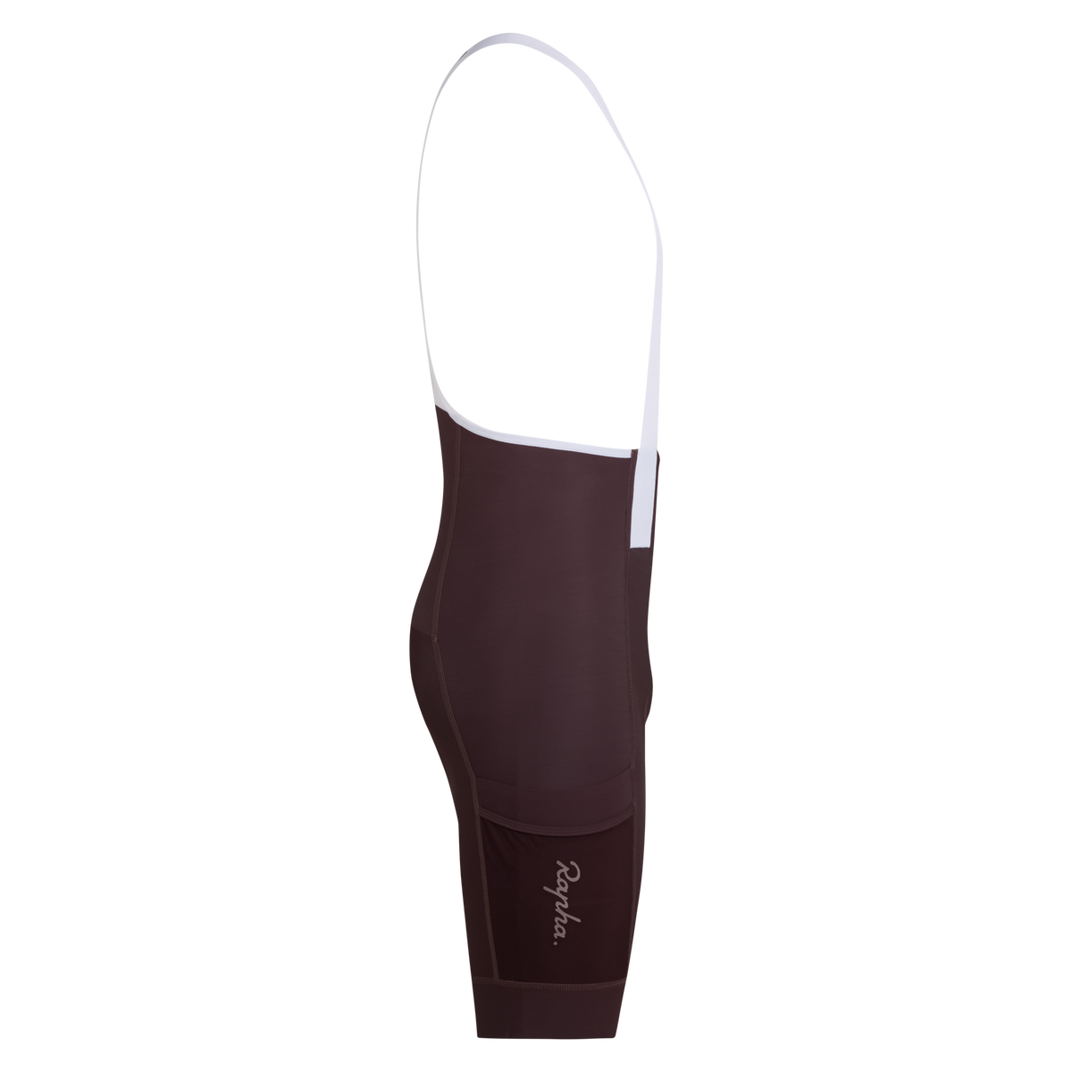 Men's Brevet Element Cargo Bib Shorts - Chocolate/White