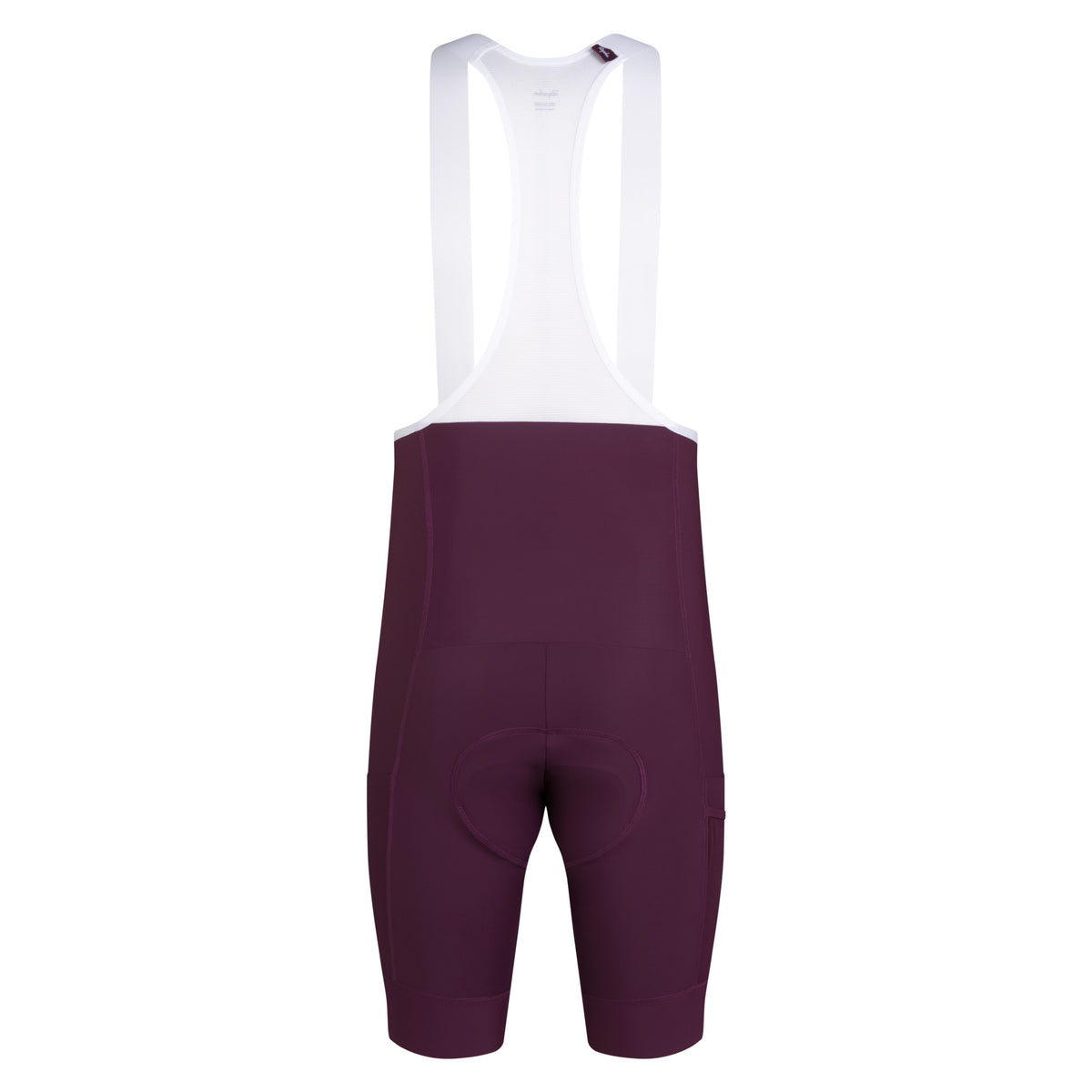 Men's Brevet Element Cargo Bib Shorts - Plum/White