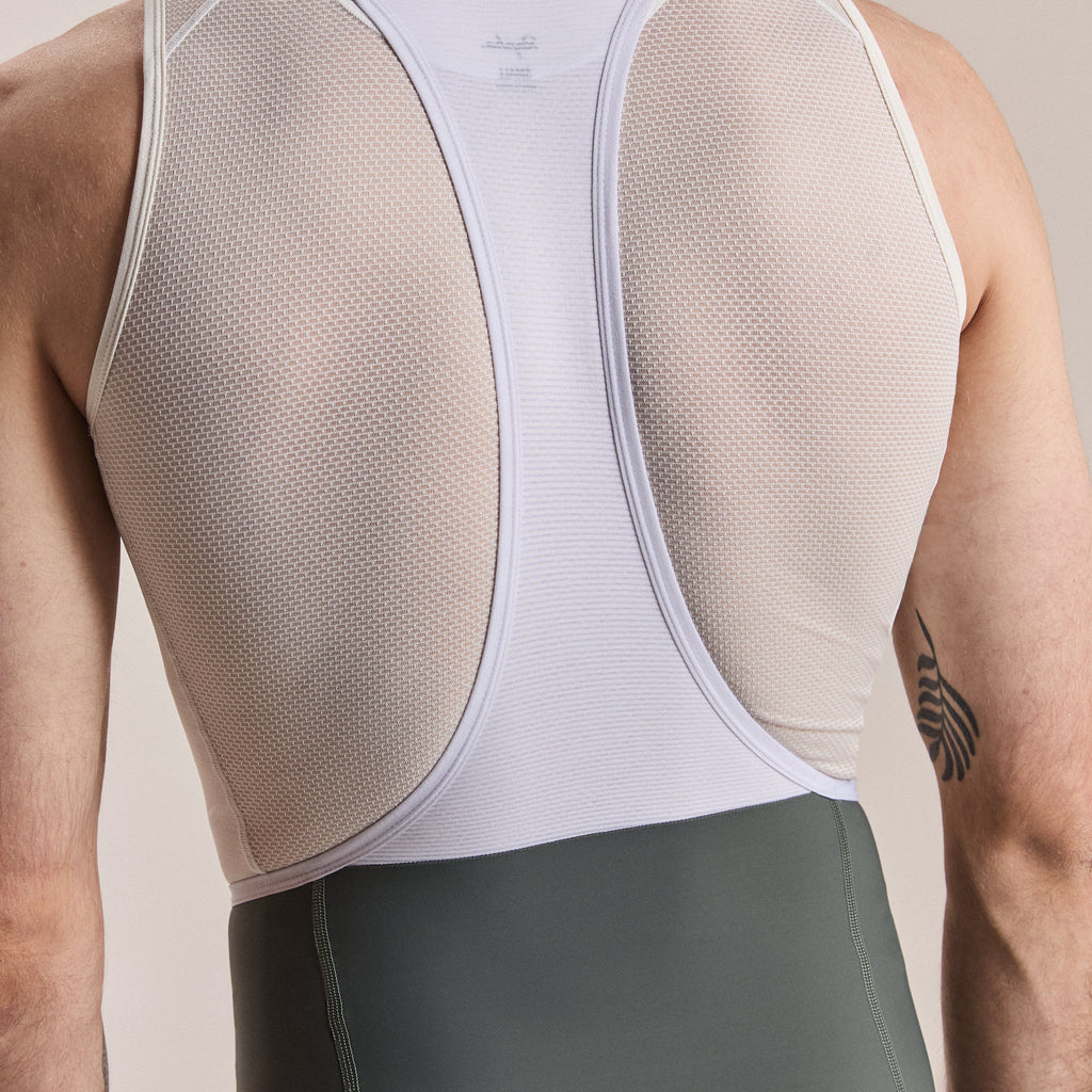 Men's Brevet Element Cargo Bib Shorts - Onyx/White
