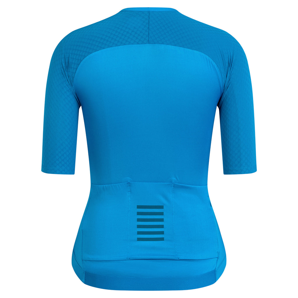 Women's Pro Team Aero Jersey - Petrol Blue/Jewelled Blue