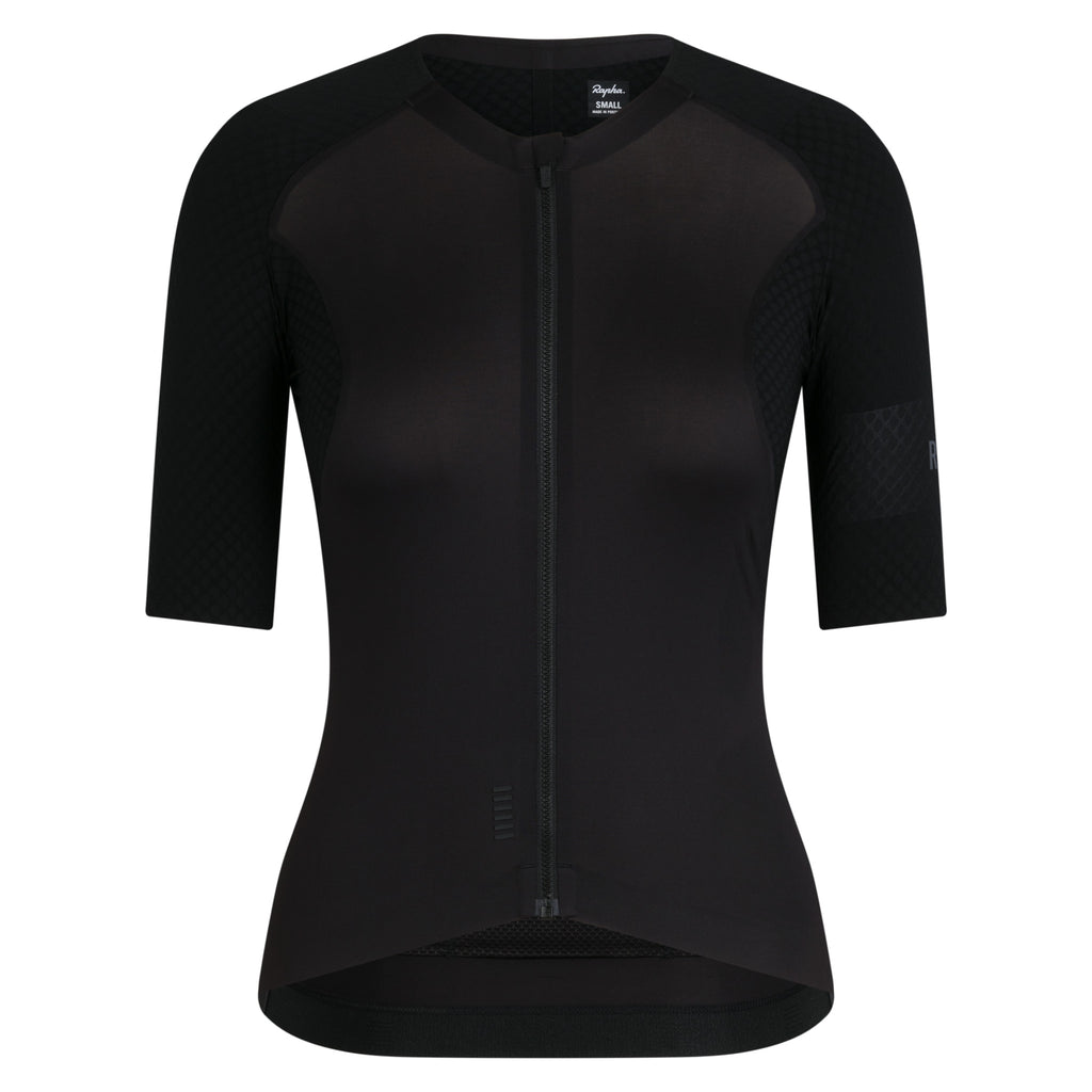 Women's Pro Team Aero Jersey IV - Black/Black